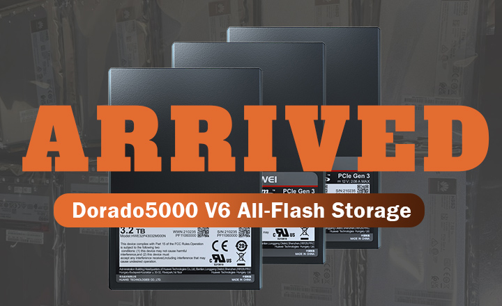 Dorado5000 V6 All-Flash Storage: In Stock & Ready to Ship